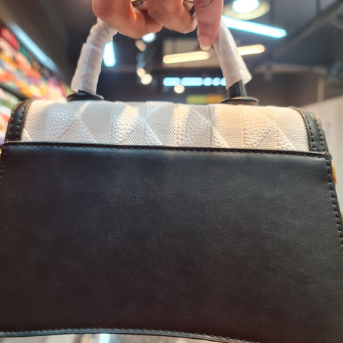 Black & White Luxury Design Women Handbags - SaimaFashion