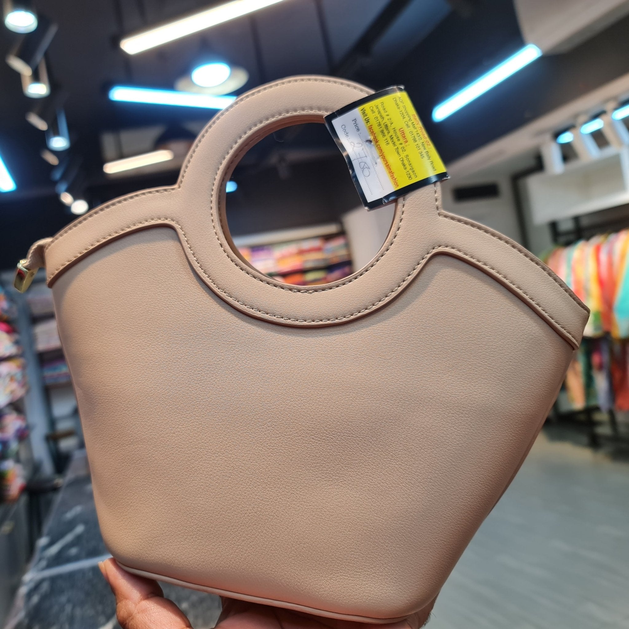 Brown Colour Women Hand - Carrying Crossbody Bag - SaimaFashion