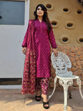 Jamdani Three Piece - SaimaFashion