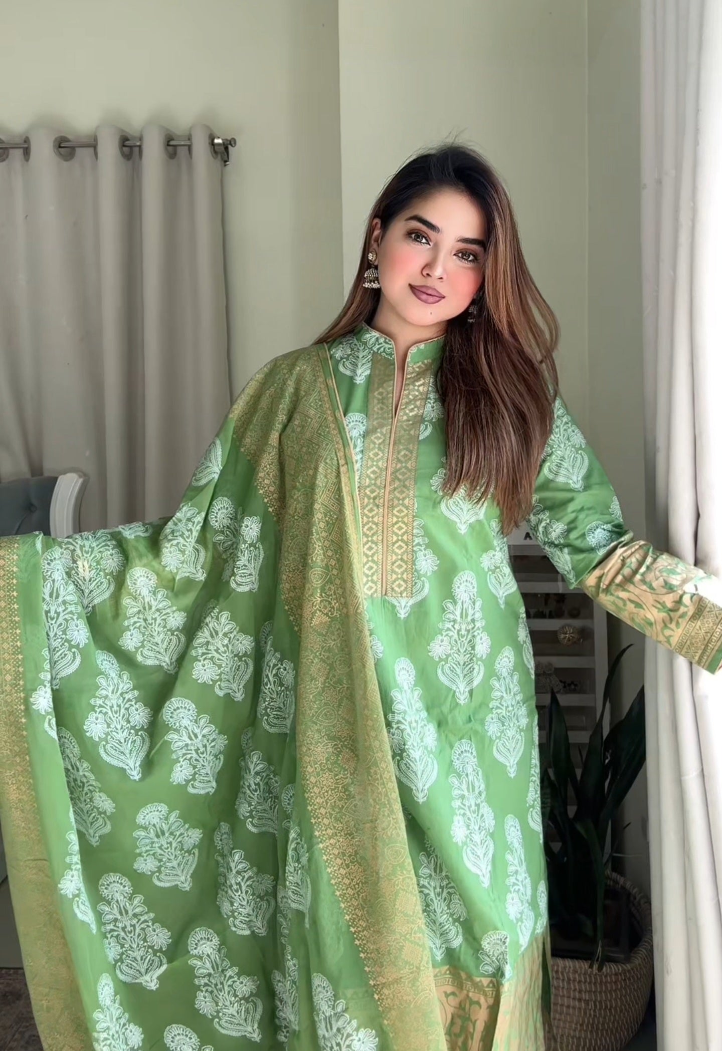 Cotton Shalwar Kameez set - SaimaFashion